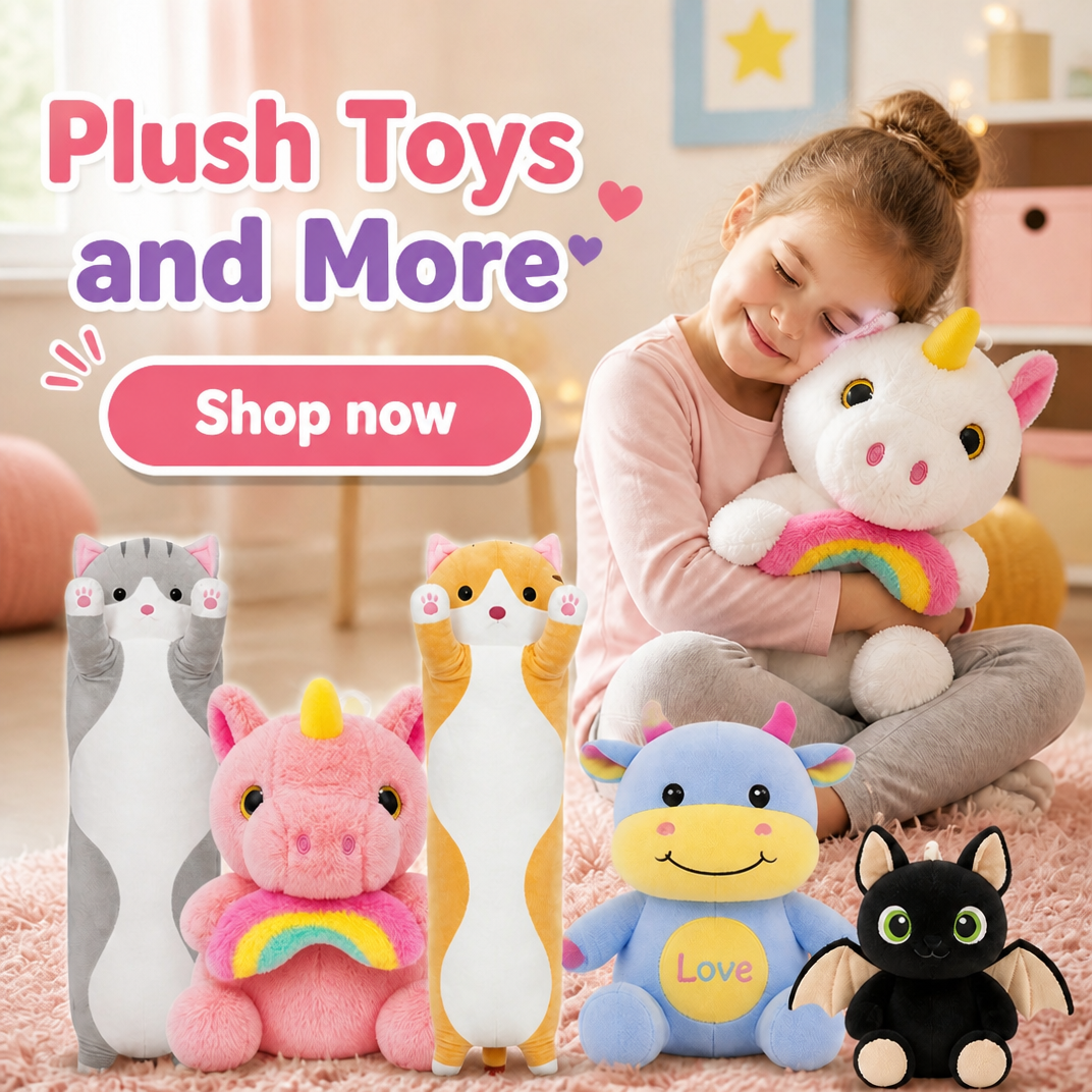 Plush toys ad creative